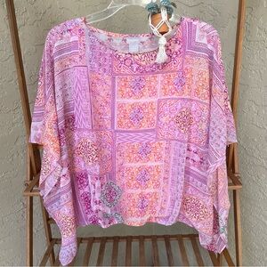 Chico's Coastal Tile Blouse